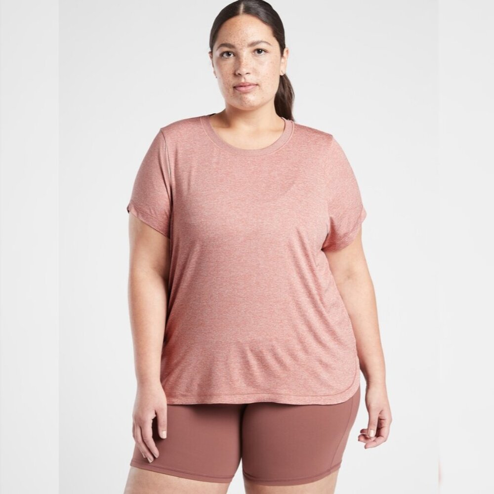Athleta Uptempo Tee Size 1X